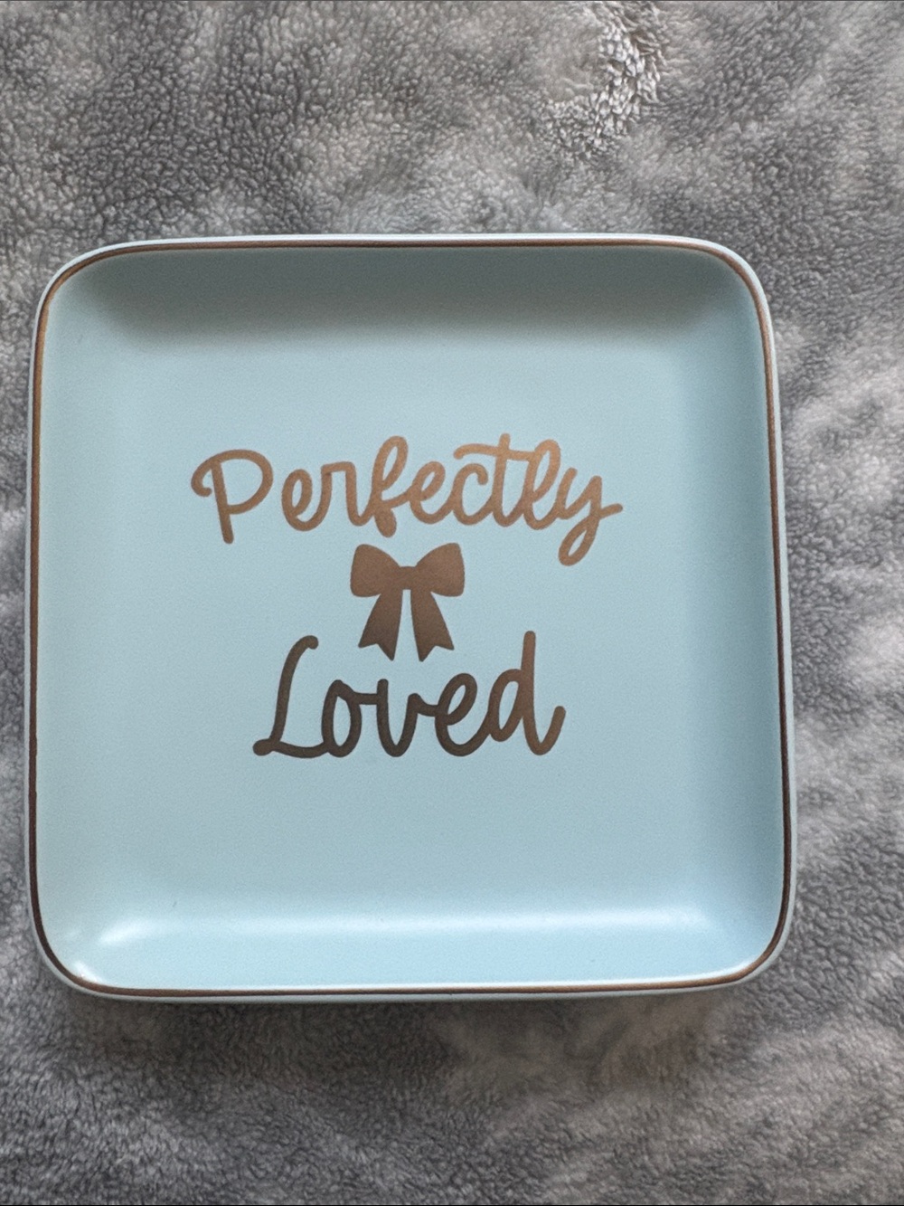 Perfectly Loved Blue Decorative Tray